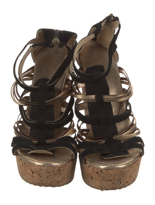 Jimmy Choo Suede Gladiator Sandals