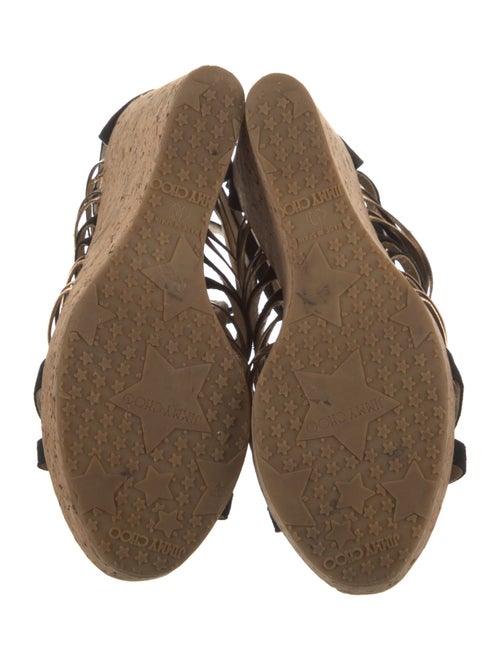 Jimmy Choo Suede Gladiator Sandals