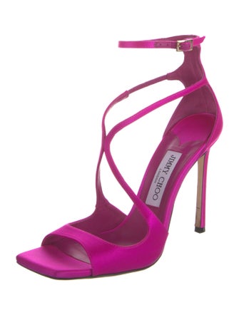 Jimmy Choo Satin Sandals