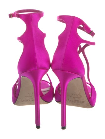 Jimmy Choo Satin Sandals
