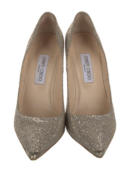 Jimmy Choo Glitter Pumps