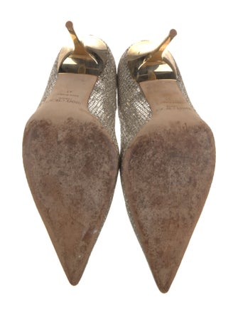 Jimmy Choo Glitter Pumps