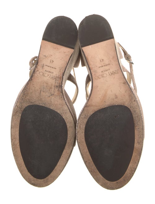 Jimmy Choo Glitter Sandals