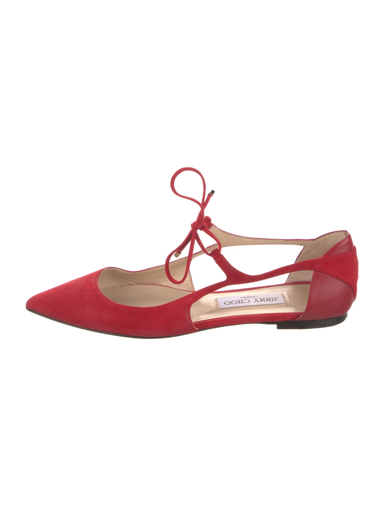 Jimmy Choo Suede Flats