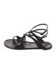 Jimmy Choo Rubber Gladiator Sandals