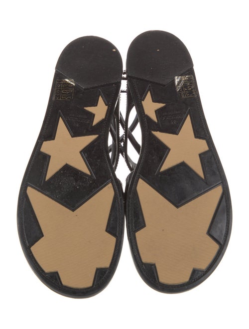 Jimmy Choo Rubber Gladiator Sandals