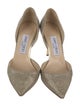 Jimmy Choo Glitter Glitter Accents D'Orsay Pumps