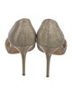 Jimmy Choo Glitter Glitter Accents D'Orsay Pumps