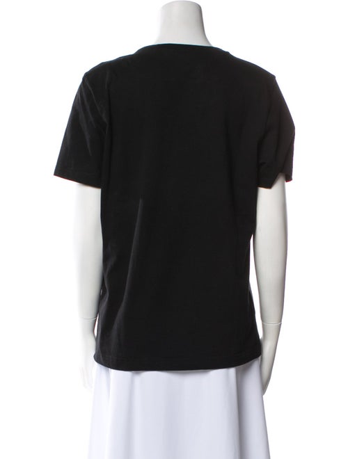 Jimmy Choo Graphic Print Crew Neck T-Shirt