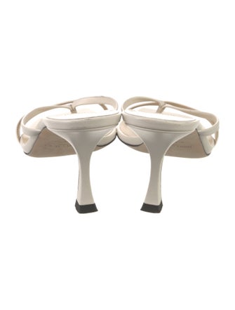 Jimmy Choo Leather Slides