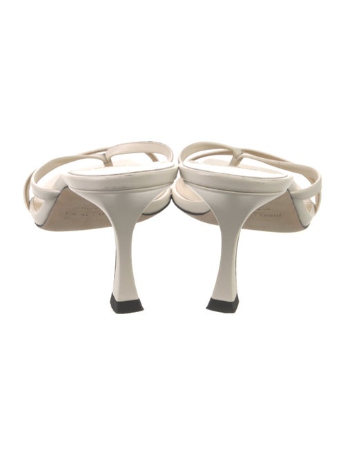 Jimmy Choo Leather Slides