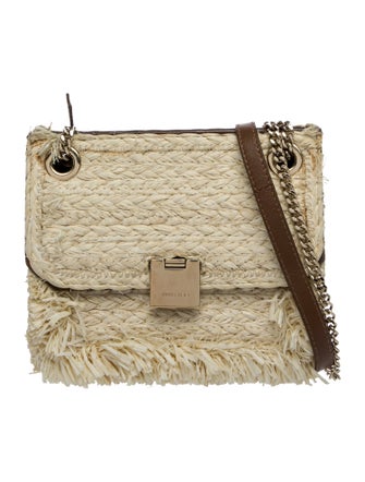 Jimmy Choo Raffia Crossbody Bag