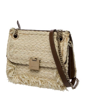Jimmy Choo Raffia Crossbody Bag