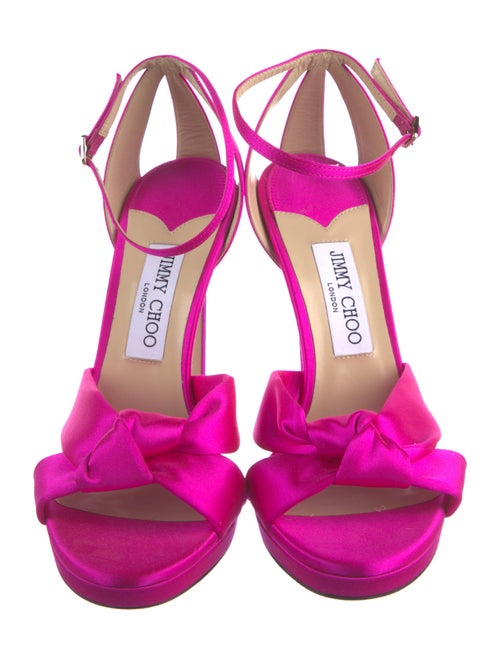 Jimmy Choo Satin Sandals