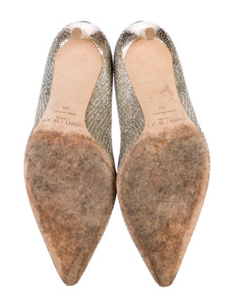 Jimmy Choo Glitter Pumps
