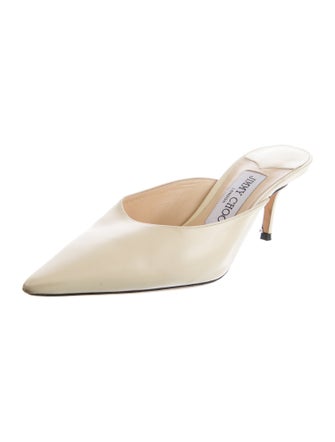 Jimmy Choo Leather Mules