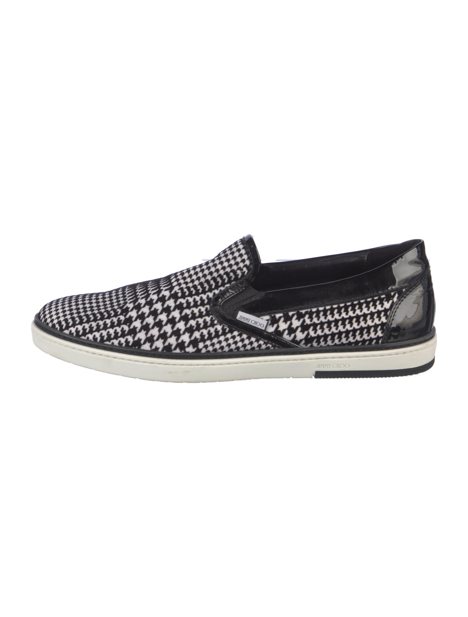 Jimmy Choo Houndstooth Print Sneakers