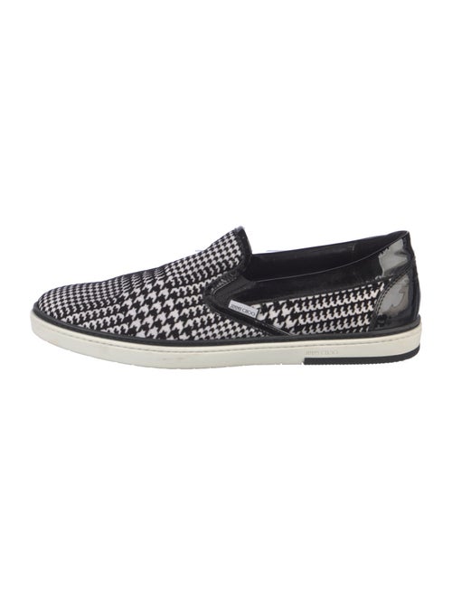 Jimmy Choo Houndstooth Print Sneakers