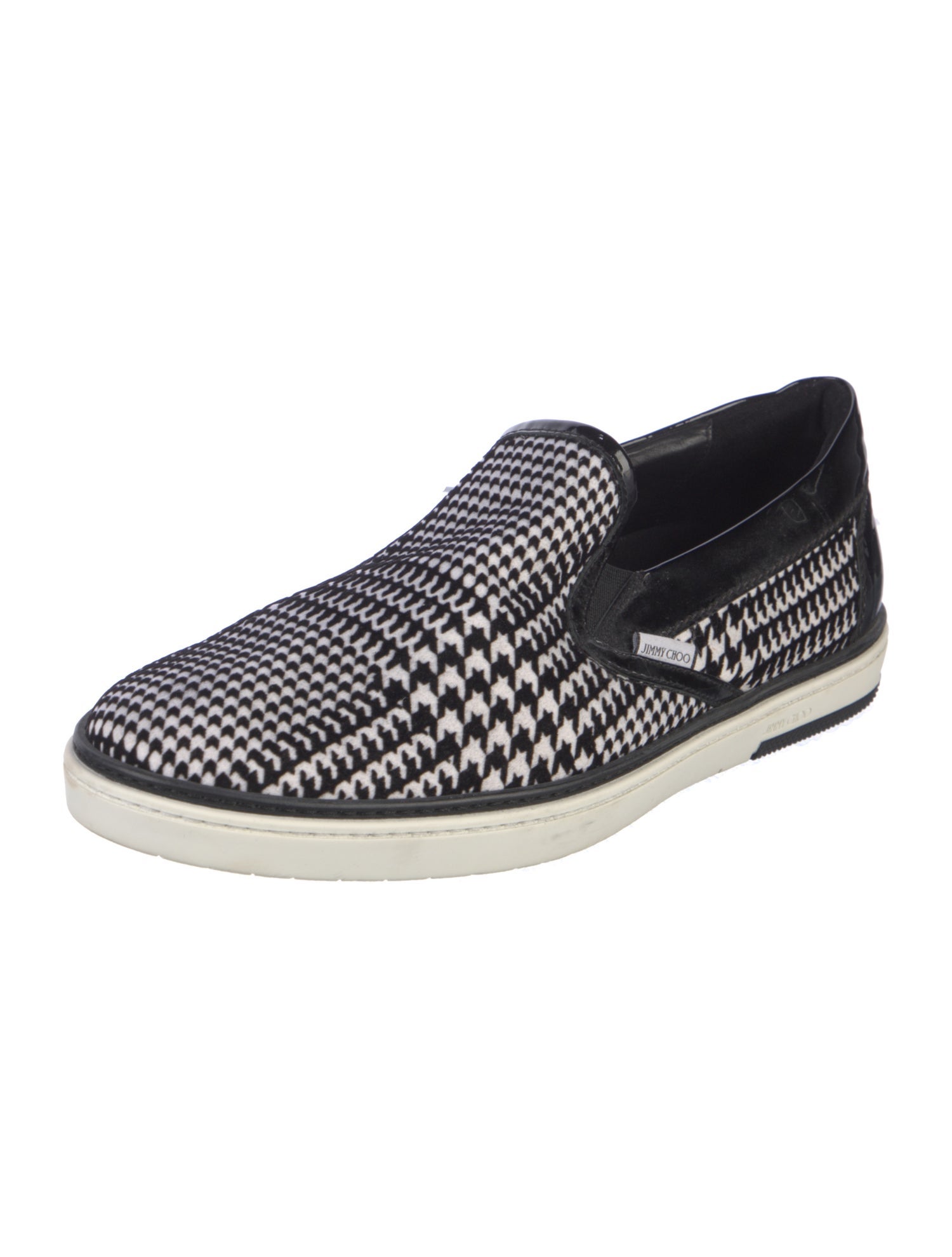 Jimmy Choo Houndstooth Print Sneakers