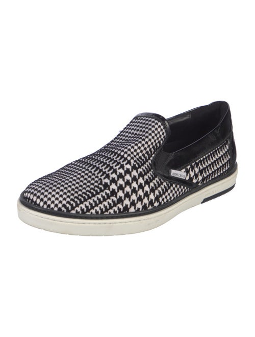 Jimmy Choo Houndstooth Print Sneakers