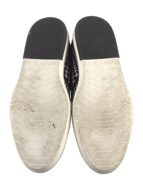 Jimmy Choo Houndstooth Print Sneakers