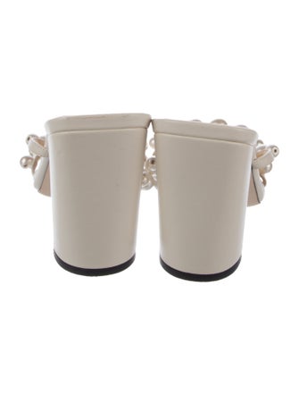 Jimmy Choo Leather Slides