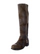Jimmy Choo Suede Riding Boots