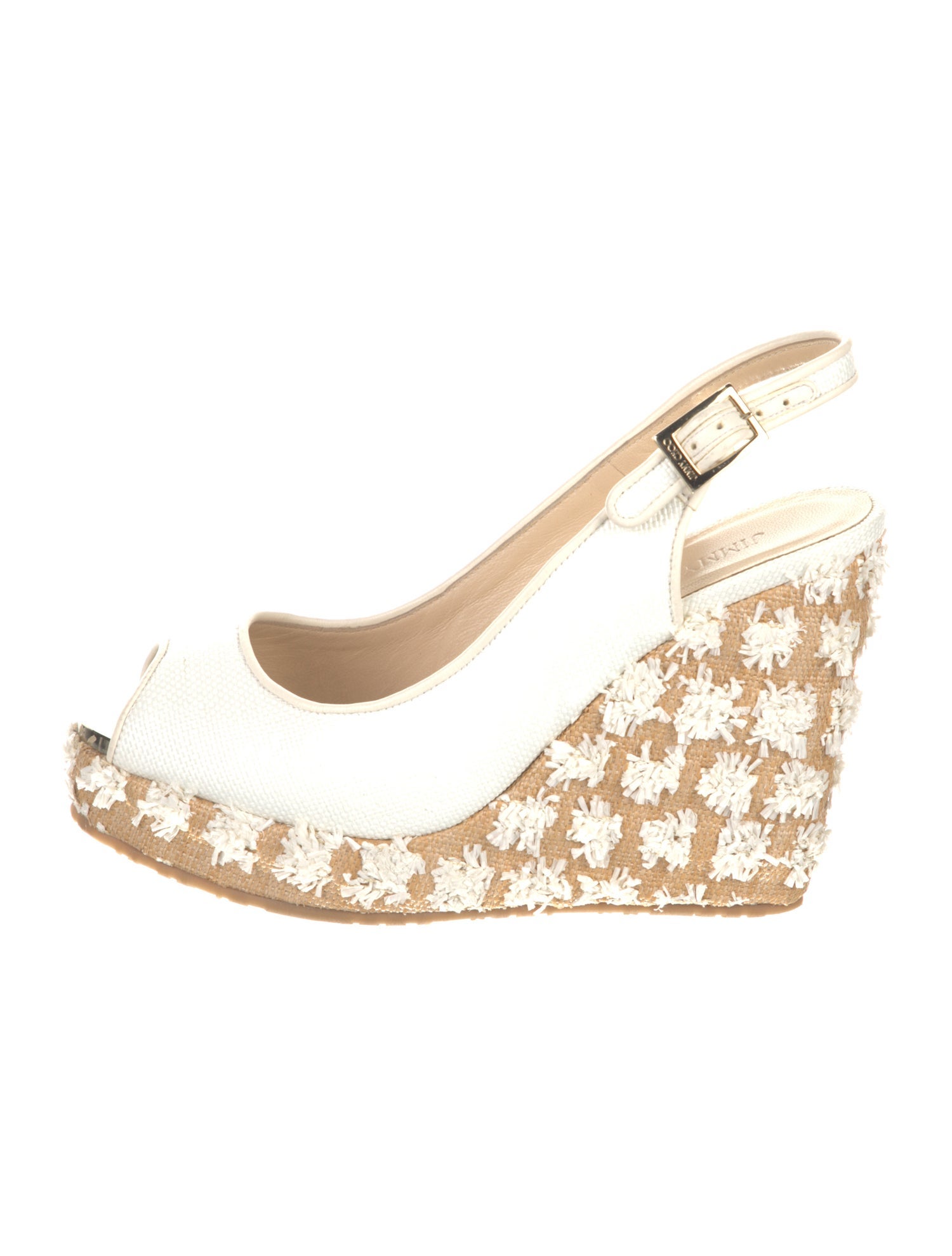 Jimmy Choo Tweed Slingback Pumps