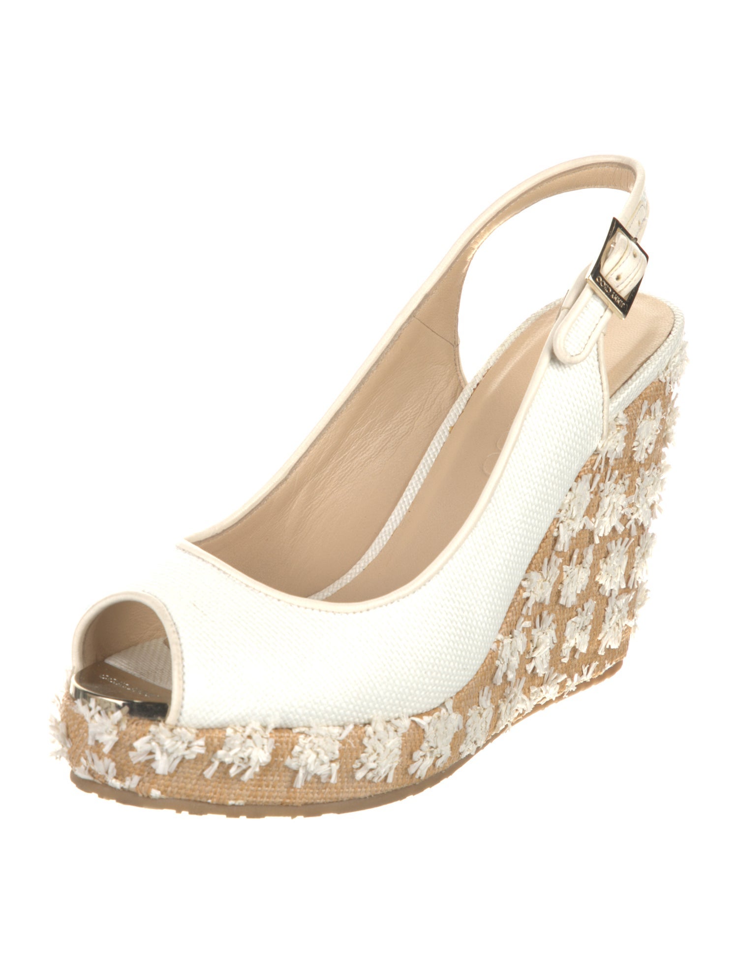 Jimmy Choo Tweed Slingback Pumps