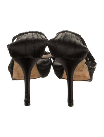 Jimmy Choo Satin Sandals