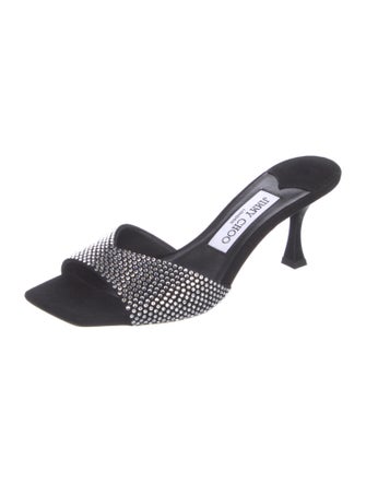 Jimmy Choo Suede Slides