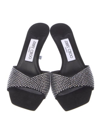 Jimmy Choo Suede Slides