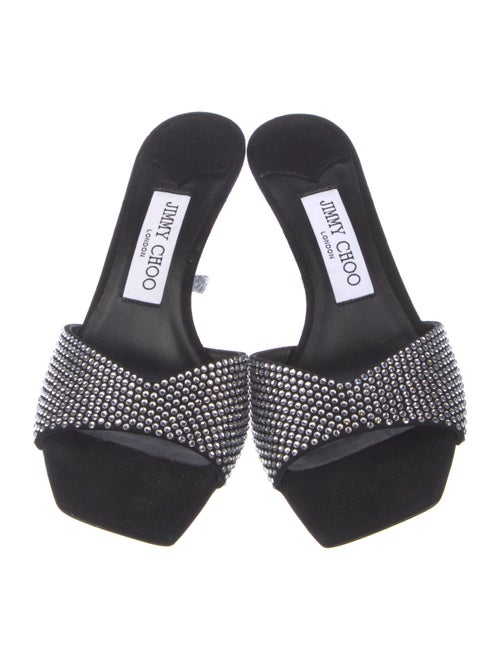 Jimmy Choo Suede Slides