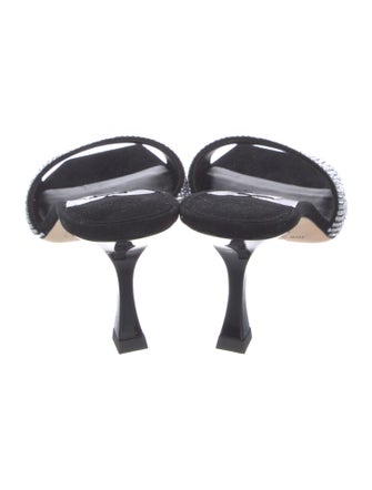 Jimmy Choo Suede Slides