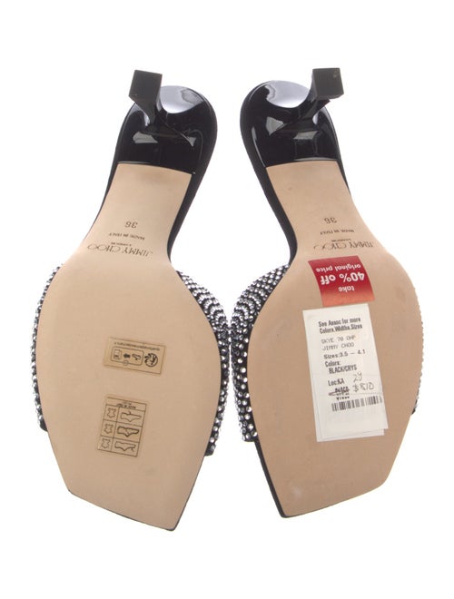 Jimmy Choo Suede Slides