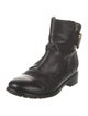 Jimmy Choo Leather Moto Boots