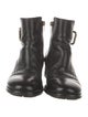 Jimmy Choo Leather Moto Boots