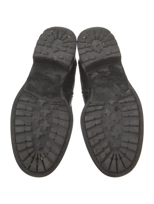 Jimmy Choo Leather Moto Boots