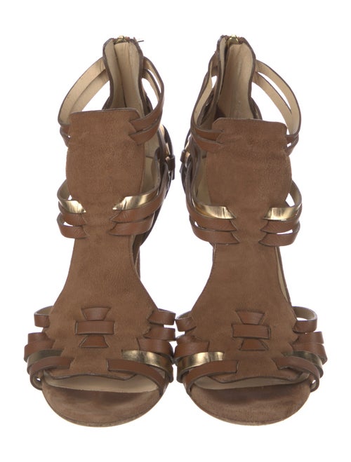 Jimmy Choo Suede Gladiator Sandals