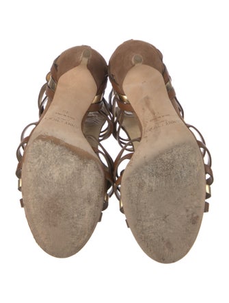 Jimmy Choo Suede Gladiator Sandals