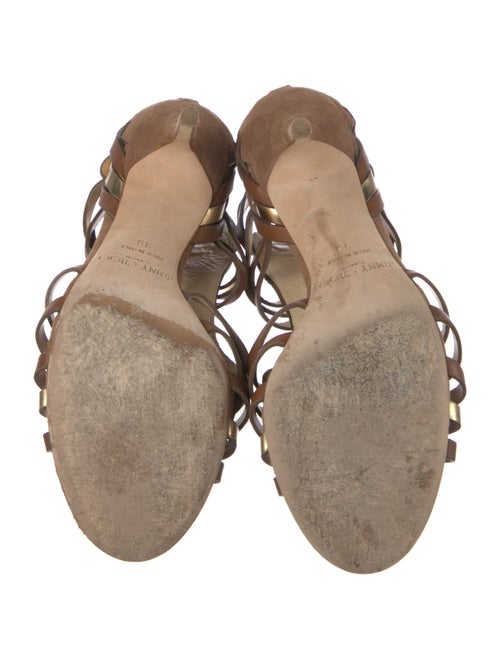 Jimmy Choo Suede Gladiator Sandals