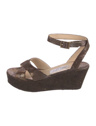 Jimmy Choo Leather Gladiator Sandals