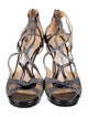 Jimmy Choo Leather Gladiator Sandals