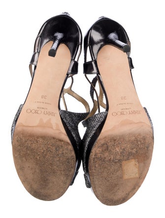 Jimmy Choo Leather Gladiator Sandals