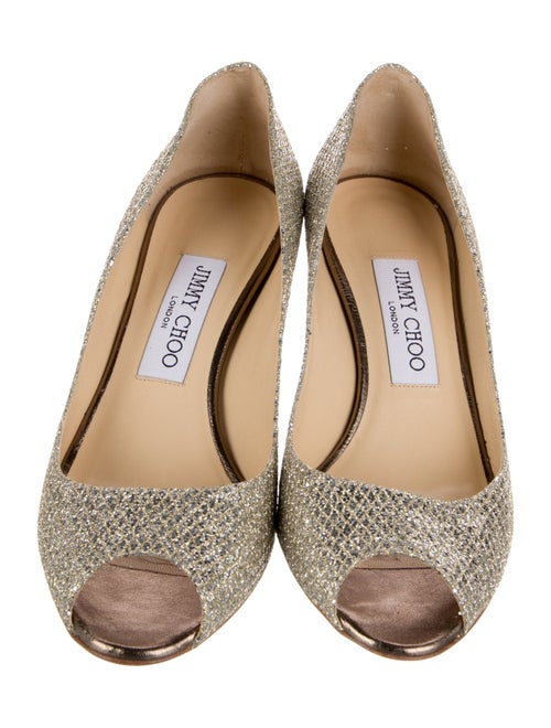 Jimmy Choo Glitter Pumps