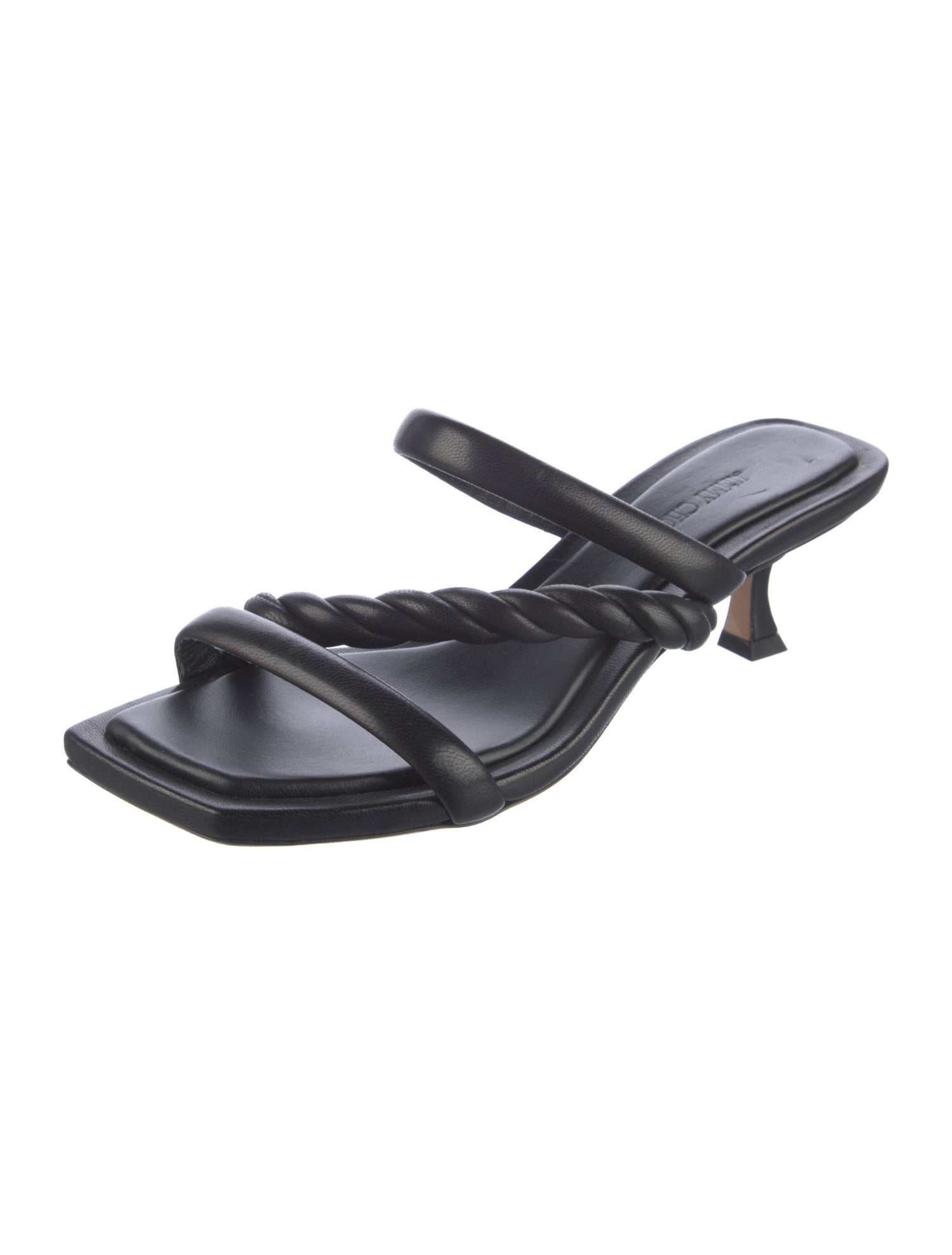 Jimmy Choo Leather Slides