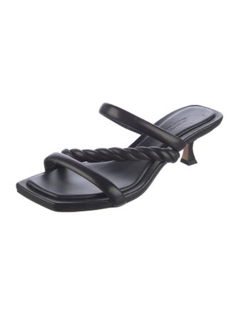 Jimmy Choo Leather Slides