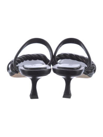 Jimmy Choo Leather Slides