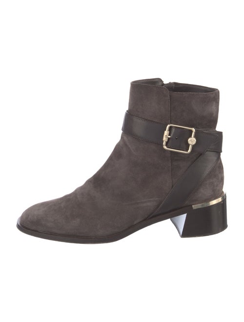 Jimmy Choo Suede Moto Boots