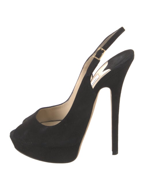 Jimmy Choo Suede Slingback Pumps